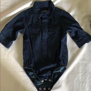 Oshkosh denim bodysuit